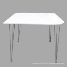 Blanca tabla de extremo / mesa de centro (10317 - 1)